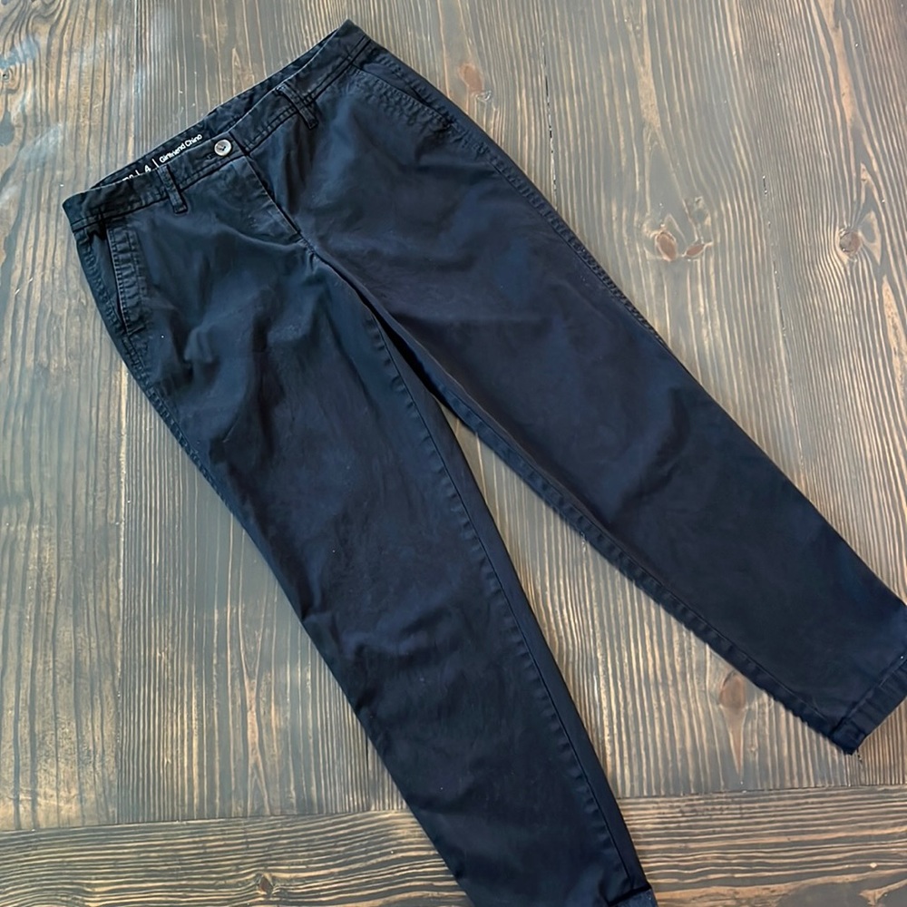 Talbots Black Girlfriend Chino size 4